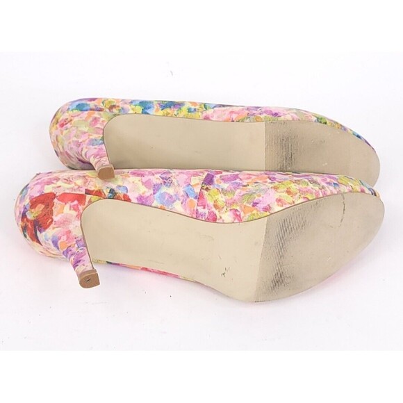 Madden Girl Getta Womens Size 9.5 Multicolor Stiletto Pump Heels Slip On Shoes - Picture 11 of 11